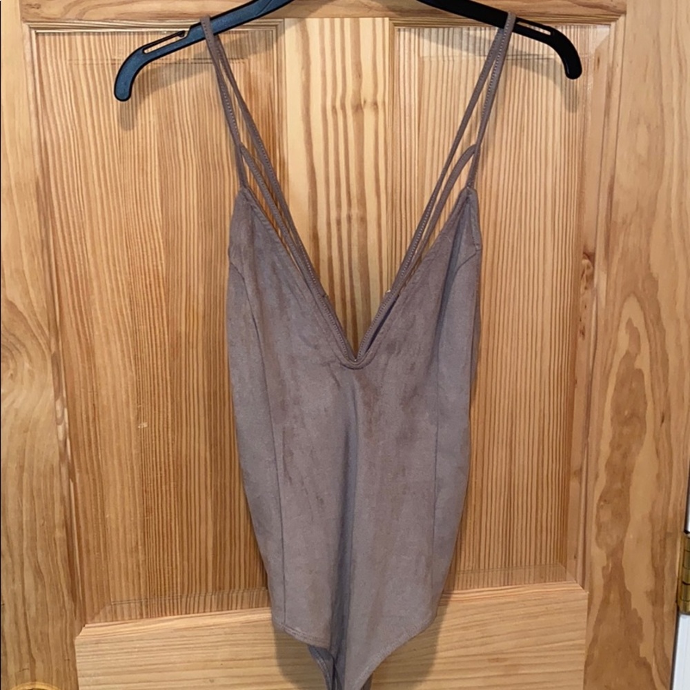 Tan bodysuit